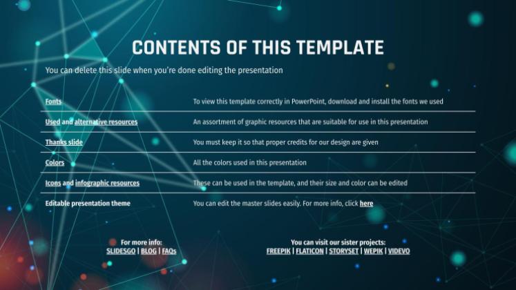 AI 기술청 프레젠테이션 템플릿