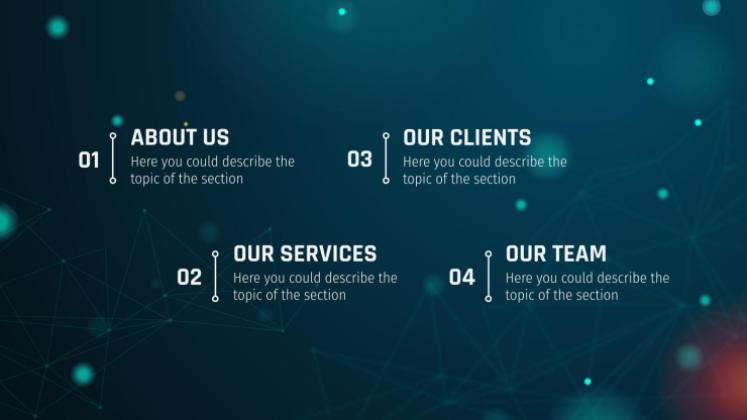 AI 기술청 프레젠테이션 템플릿