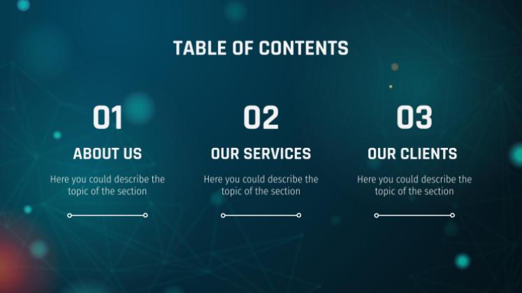 AI 기술청 프레젠테이션 템플릿