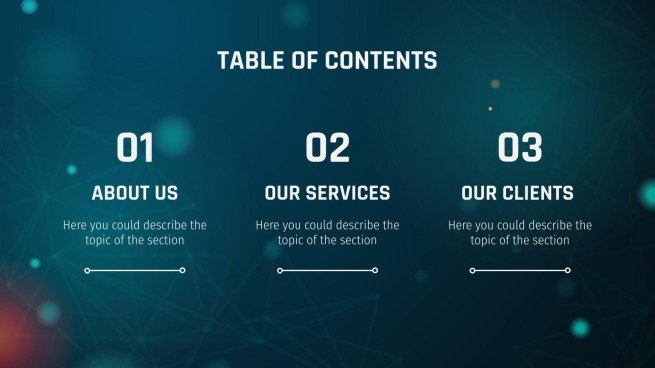 AI 기술청 프레젠테이션 템플릿