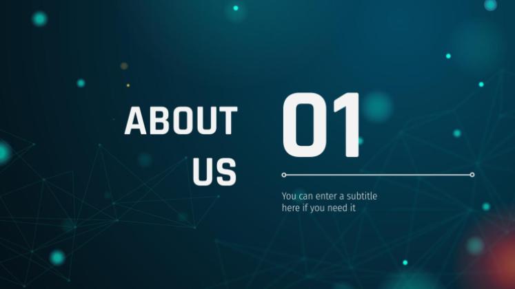 AI 기술청 프레젠테이션 템플릿