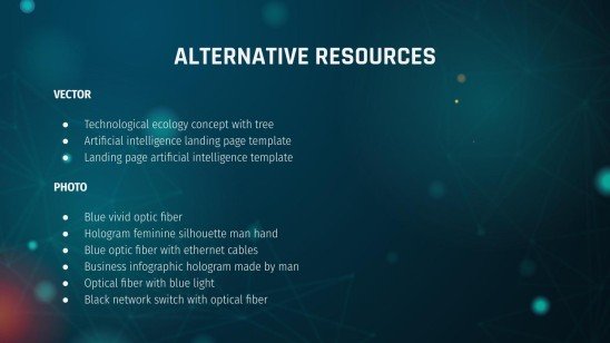 AI 기술청 프레젠테이션 템플릿