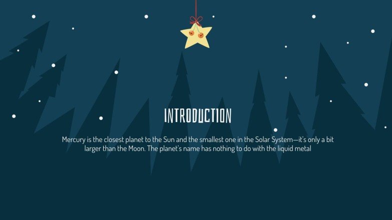 Weihnachtsgeschenke Präsentationsvorlage