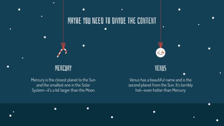 Weihnachtsgeschenke Präsentationsvorlage