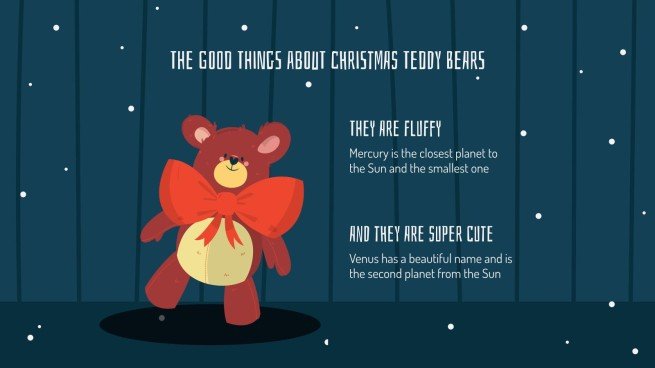 Weihnachtsgeschenke Präsentationsvorlage