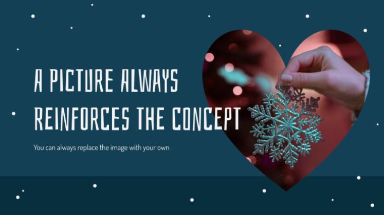 Weihnachtsgeschenke Präsentationsvorlage