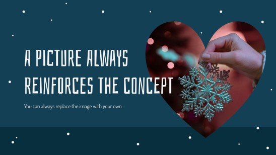 Weihnachtsgeschenke Präsentationsvorlage