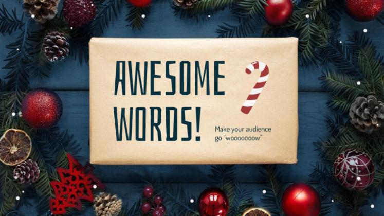 Weihnachtsgeschenke Präsentationsvorlage