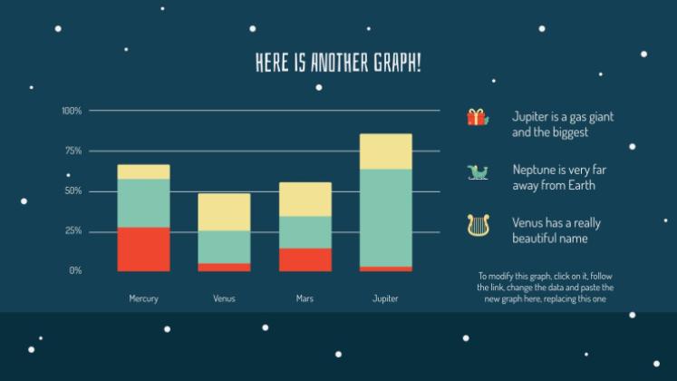 Weihnachtsgeschenke Präsentationsvorlage