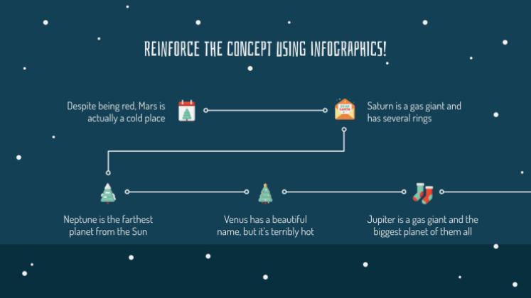Weihnachtsgeschenke Präsentationsvorlage