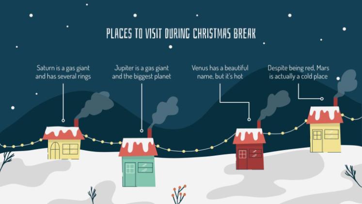 Weihnachtsgeschenke Präsentationsvorlage