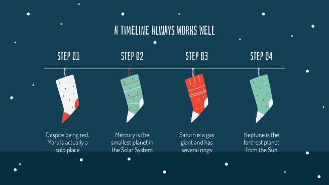 Weihnachtsgeschenke Präsentationsvorlage