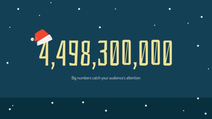 Weihnachtsgeschenke Präsentationsvorlage