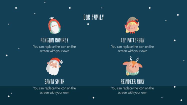 Weihnachtsgeschenke Präsentationsvorlage