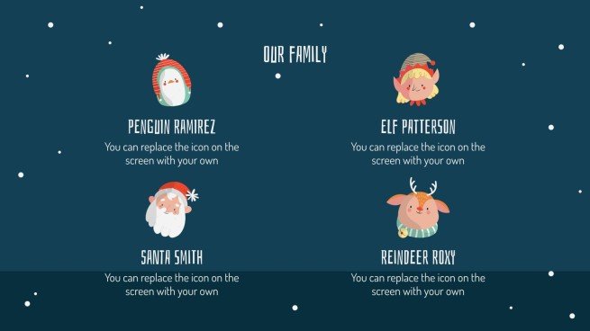 Weihnachtsgeschenke Präsentationsvorlage