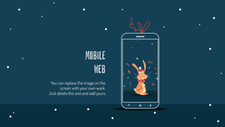 Weihnachtsgeschenke Präsentationsvorlage