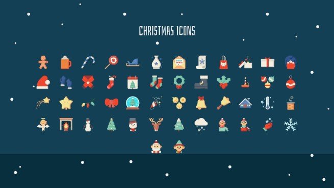 Weihnachtsgeschenke Präsentationsvorlage