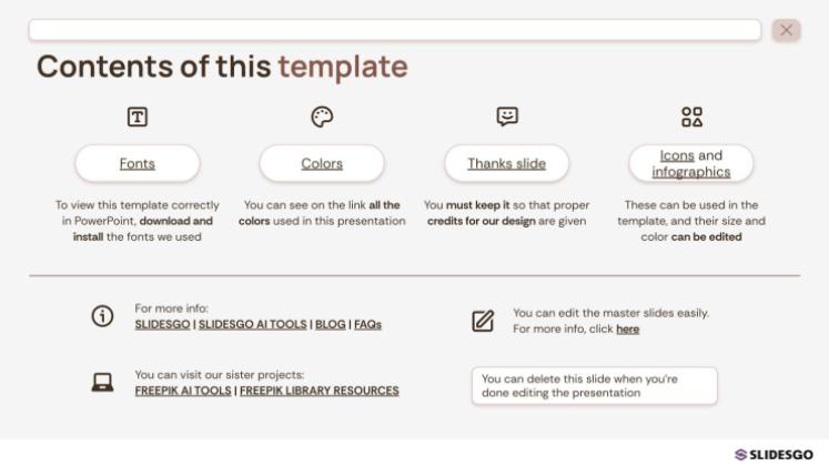연간 기분 추적 가이드 프레젠테이션 템플릿