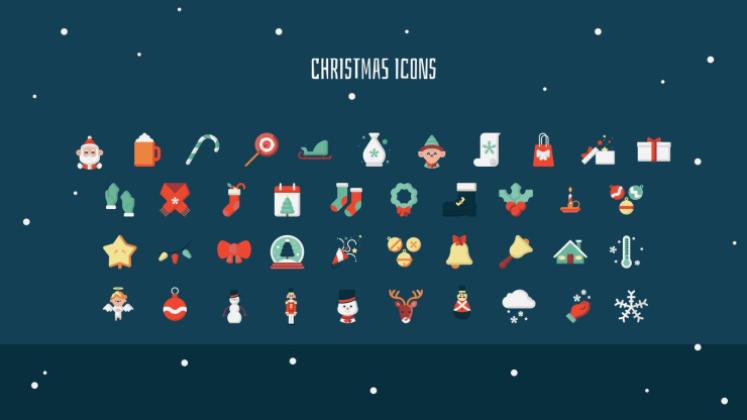 Weihnachtsgeschenke Präsentationsvorlage