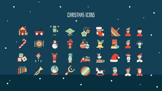 Weihnachtsgeschenke Präsentationsvorlage