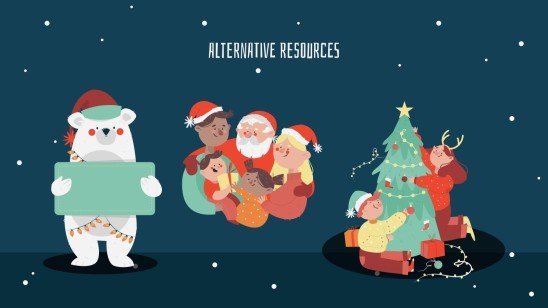 Weihnachtsgeschenke Präsentationsvorlage