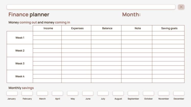 연간 기분 추적 가이드 프레젠테이션 템플릿