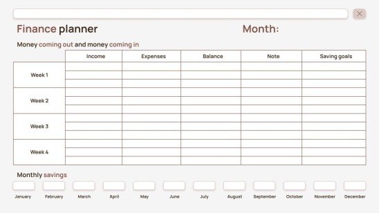 연간 기분 추적 가이드 프레젠테이션 템플릿