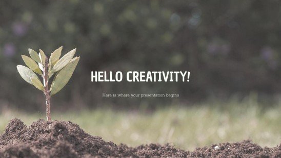 CSR Report presentation template 