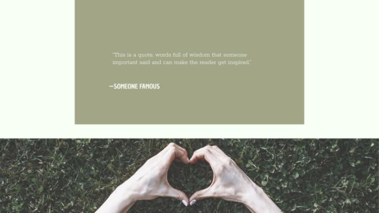 CSR Report presentation template 