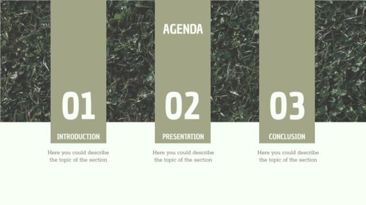 CSR Report presentation template 