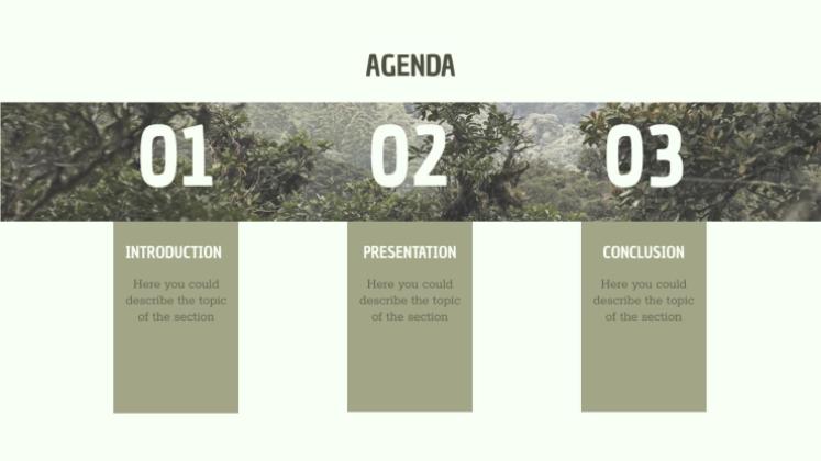 CSR Report presentation template 