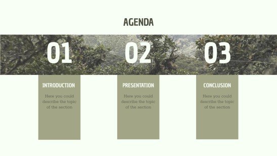 CSR Report presentation template 