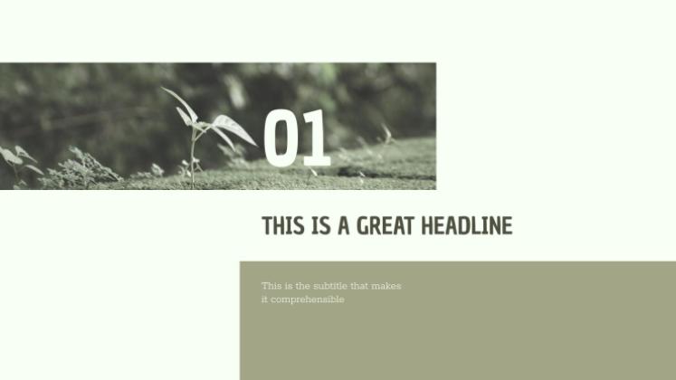 CSR Report presentation template 