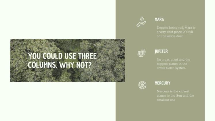 CSR Report presentation template 