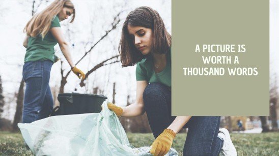 CSR Report presentation template 