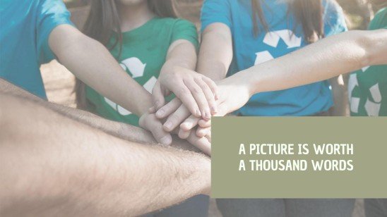 CSR Report presentation template 