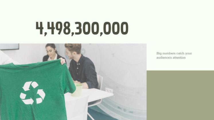 CSR Report presentation template 