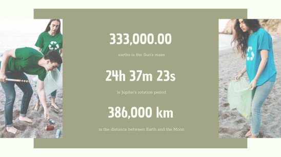 CSR Report presentation template 