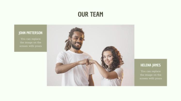 CSR Report presentation template 