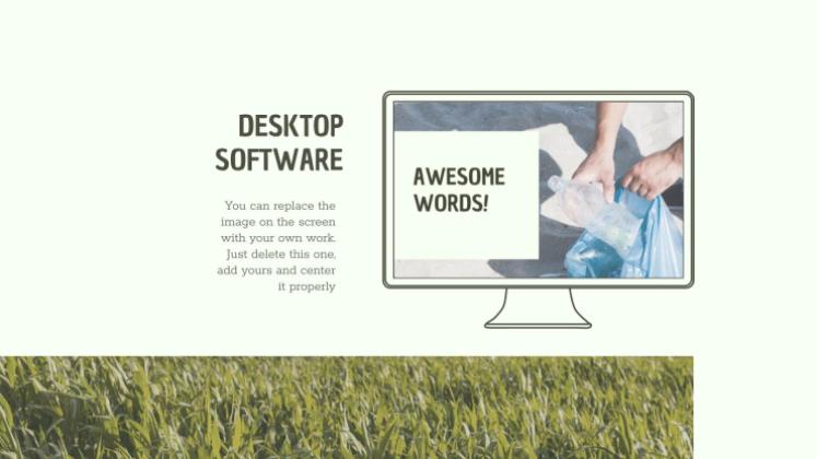 CSR Report presentation template 
