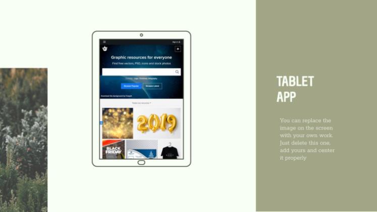 CSR Report presentation template 