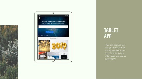 CSR Report presentation template 
