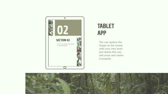 CSR Report presentation template 