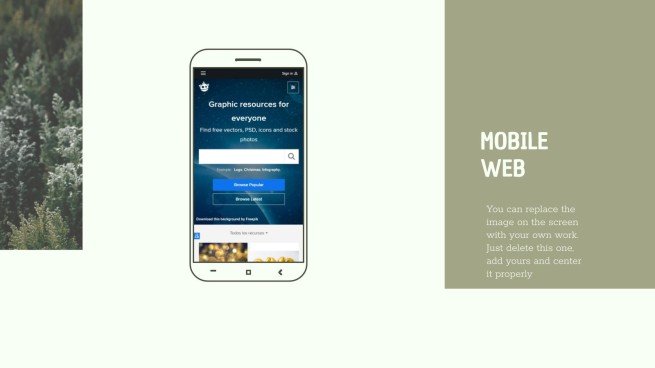 CSR Report presentation template 