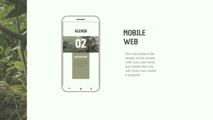 CSR Report presentation template 