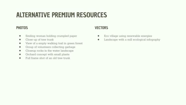 CSR Report presentation template 