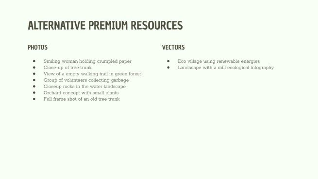 CSR Report presentation template 