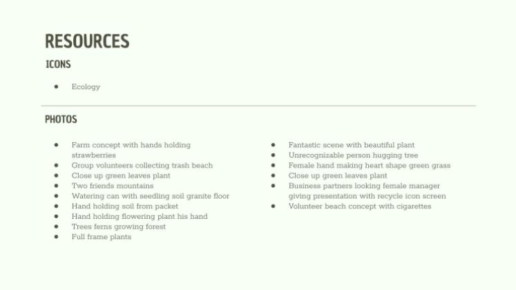 CSR Report presentation template 