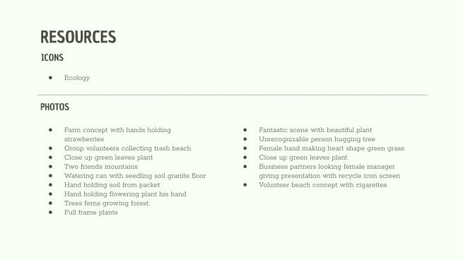 CSR Report presentation template 