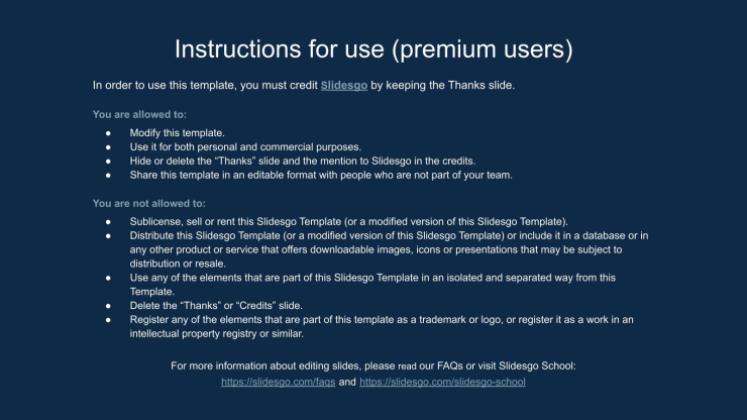 CSR Report presentation template 
